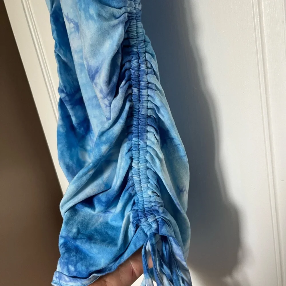 Adjustable Ruched Side Mini Dress - Picture 4 of 5